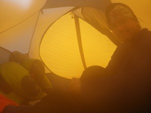 This was not the view I'd envisioned when I planned to spend nine days climbing in the Talkeetnas. Such is mountaineering.