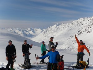 The class takes a break before attempting Ama Dablam II.