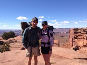 Standing atop an Island in the Sky.