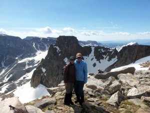 At the summit of Sky Pilot Plateau, somewhere in the Beartooth-Absaroka Range. It was literally weeks before I was smiling this broadly.
