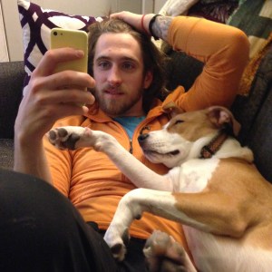 My life can be pretty exciting, but there's a fair amount of this, too.