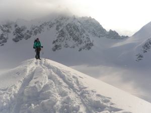 Even with the most conservative decision-making style, a lifetime of moments like this is possible. (Mint Glacier, Talkeetna Mountains, May 2013.)